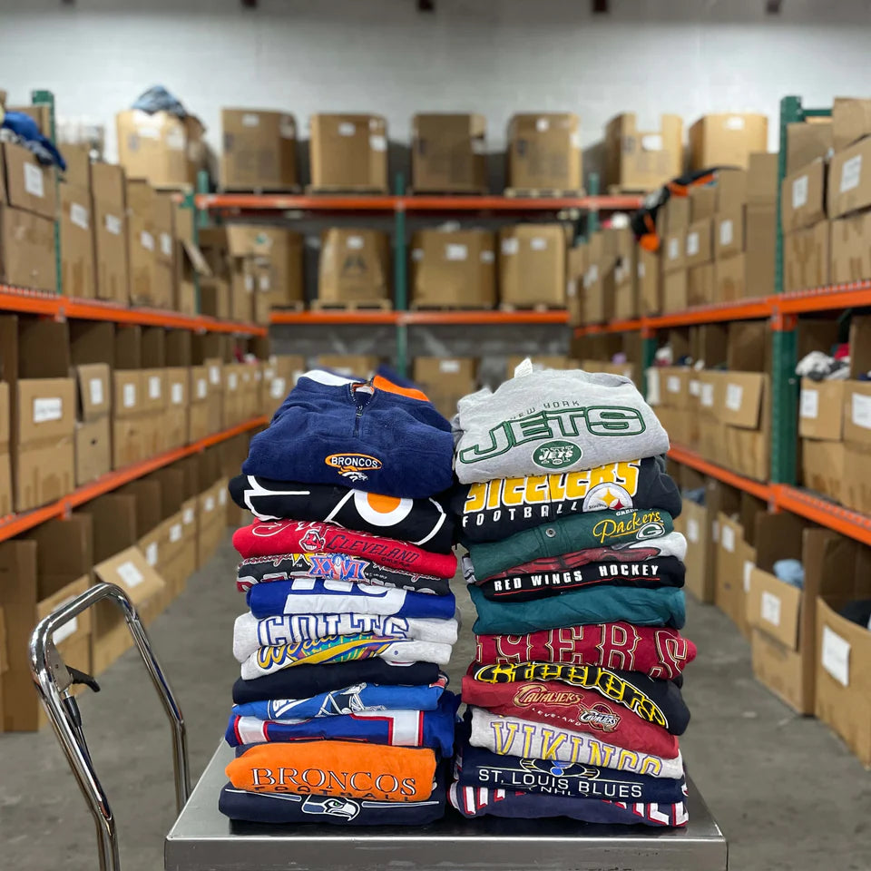 Bulk Wholesale NFL, NBA, MLB, and NHL Sweatshirts