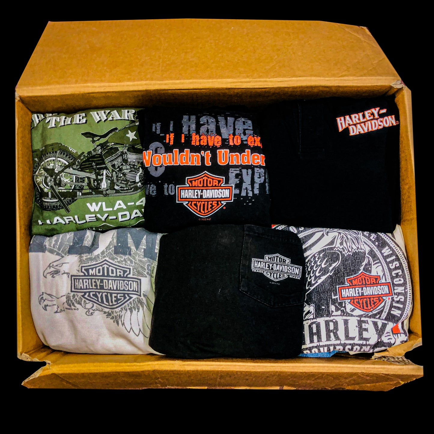Harley Davidson T-Shirt Bundle of 20 Pcs Grade  A