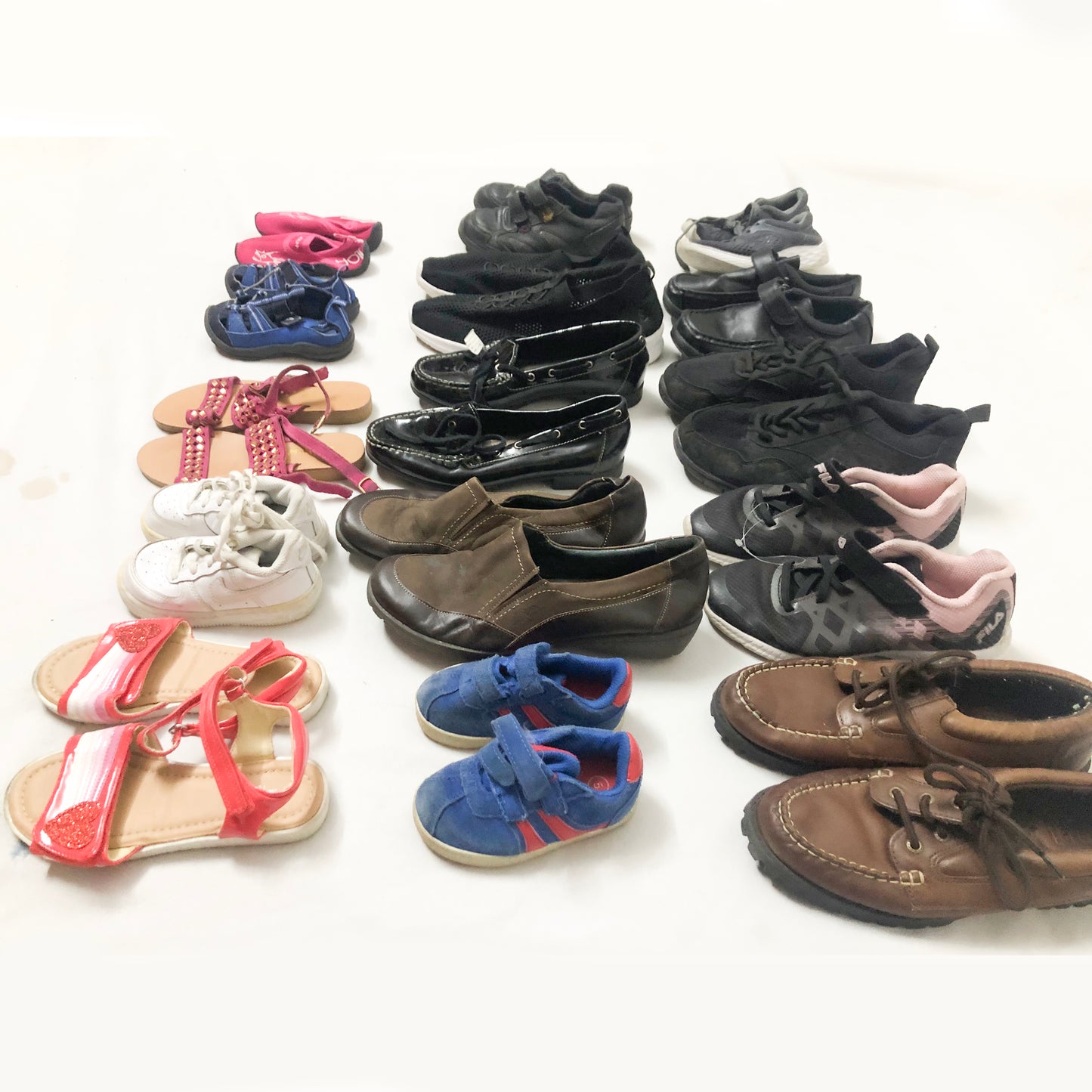 Grade 1 and 2 Kids Shoes Bundle of 50 Pairs